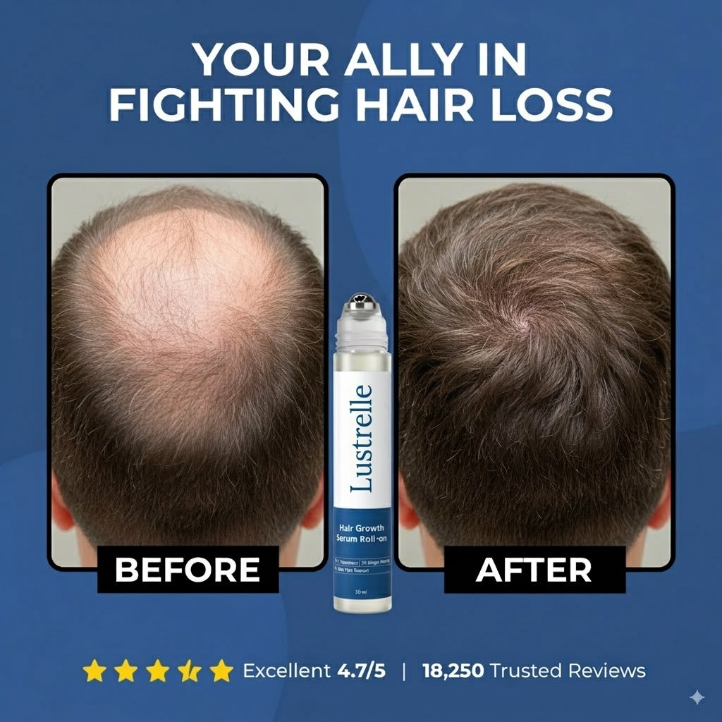 Lustrelle Hair Growth Roll on Serum